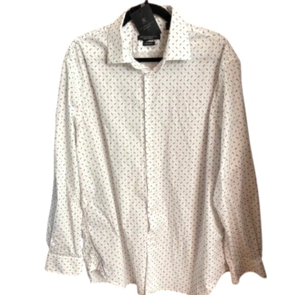 John Varvatos Signature Tailored Stretch Shirt - Picture 3 of 10